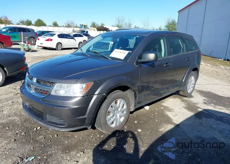 2014 Dodge Journey American Value Pkg из США, поврежденный, VIN 3C4PDCAB2ET151405